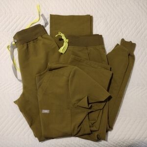 Olive Green Loungewear Set